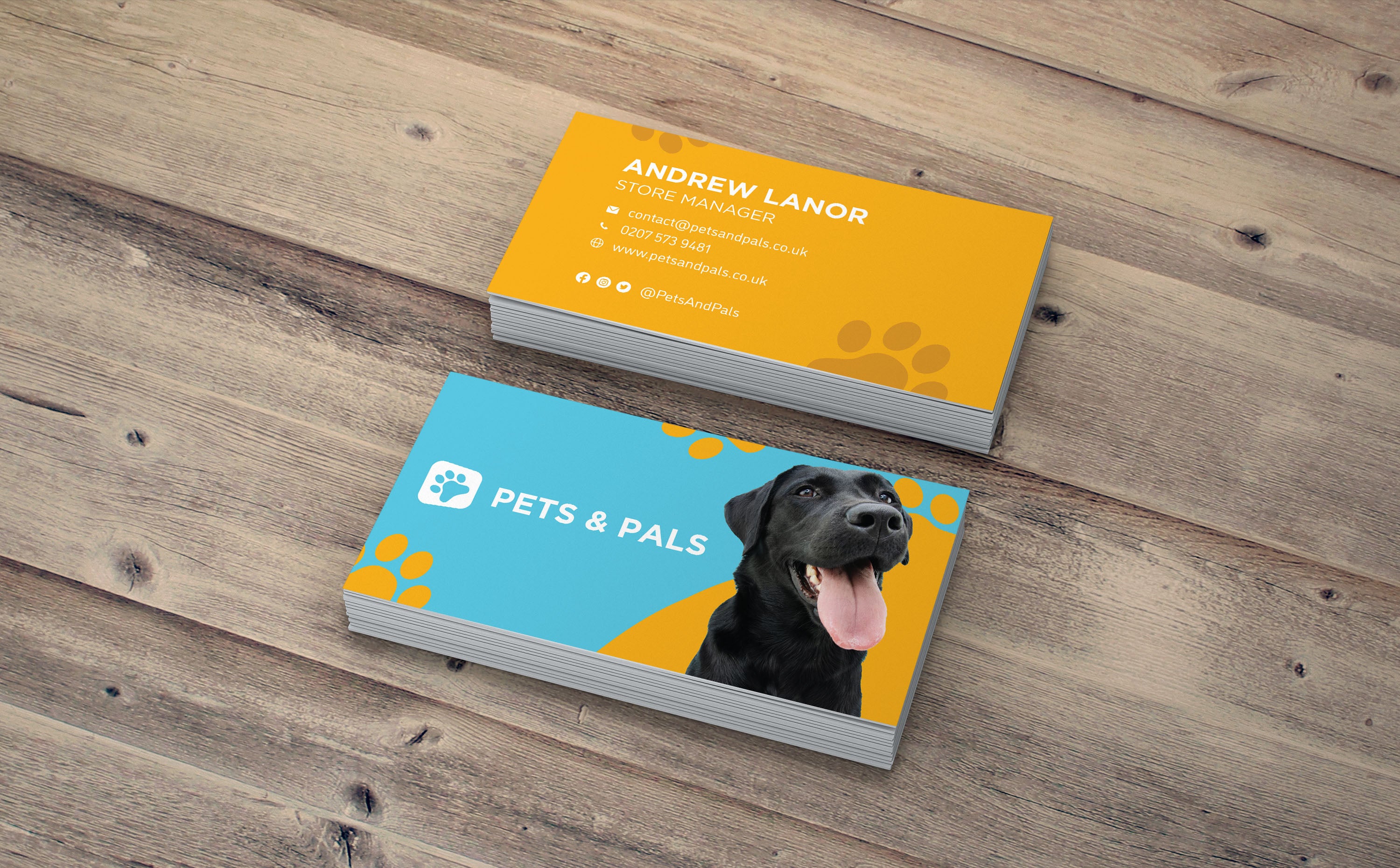 Premium Business Cards | Single & Double Sided | Landscape & Portrait