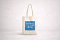 Branded Tote Bag with Custom Logo Print