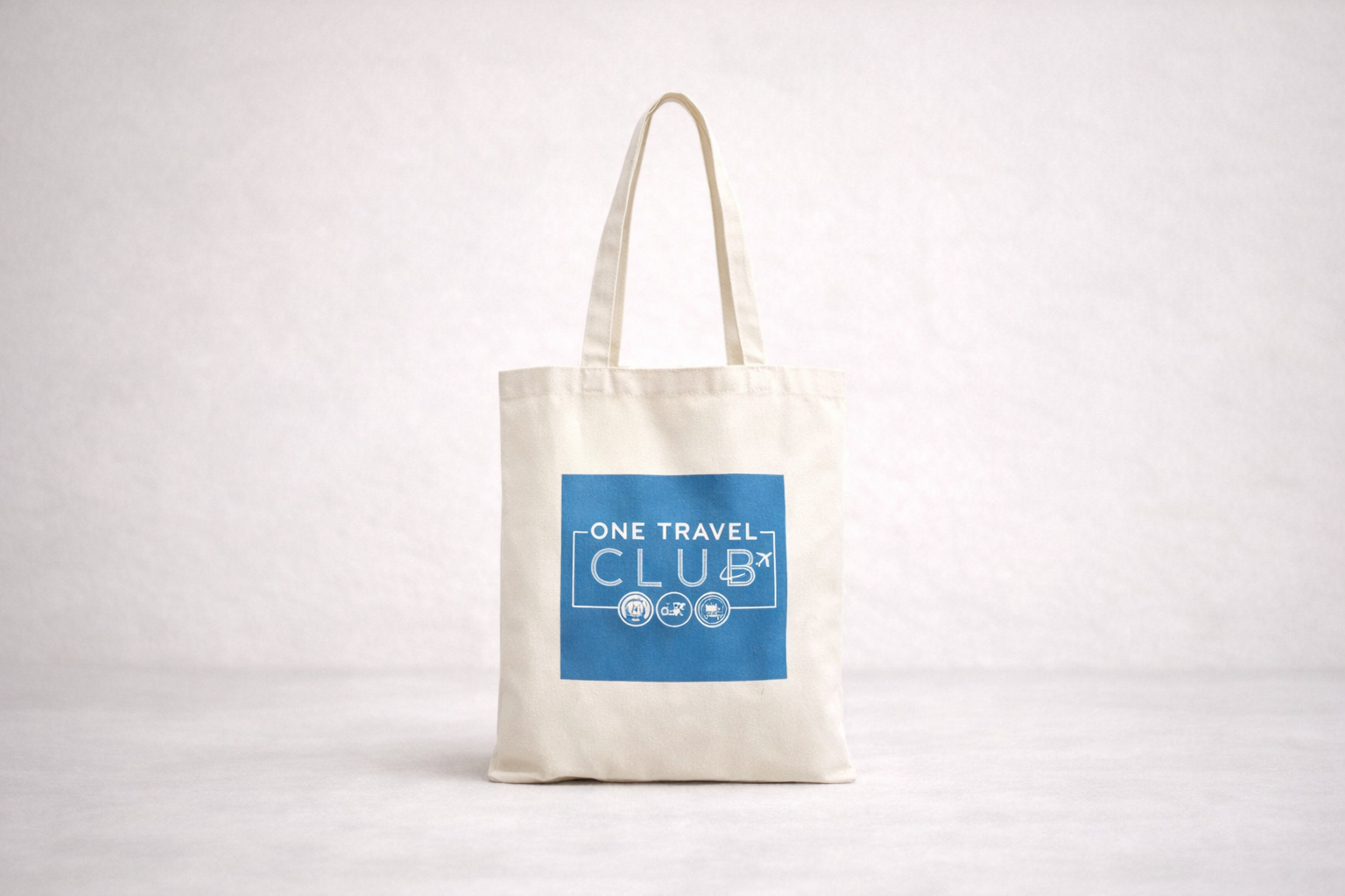 Branded Tote Bag with Custom Logo Print
