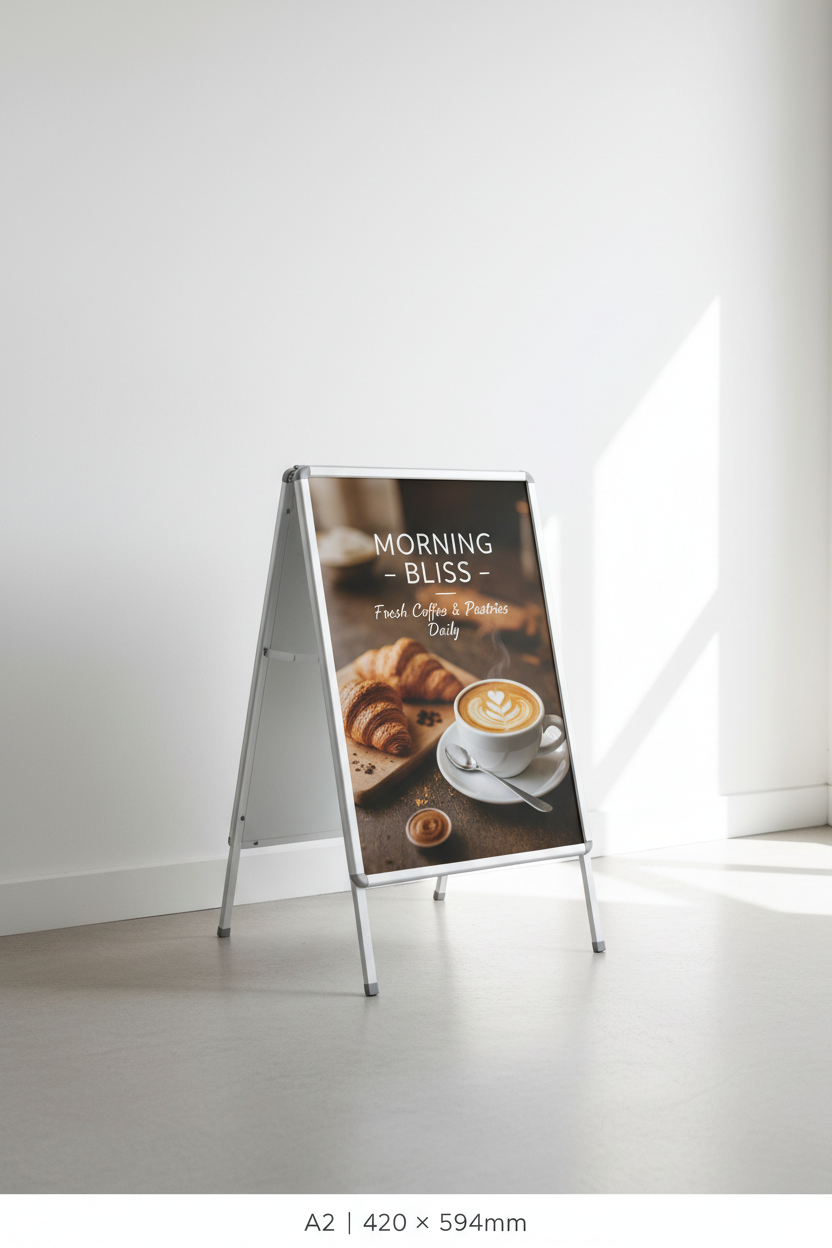 A2 Lightweight A-Board Mockup