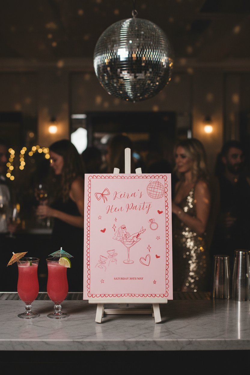 Cocktail Bar Setting
