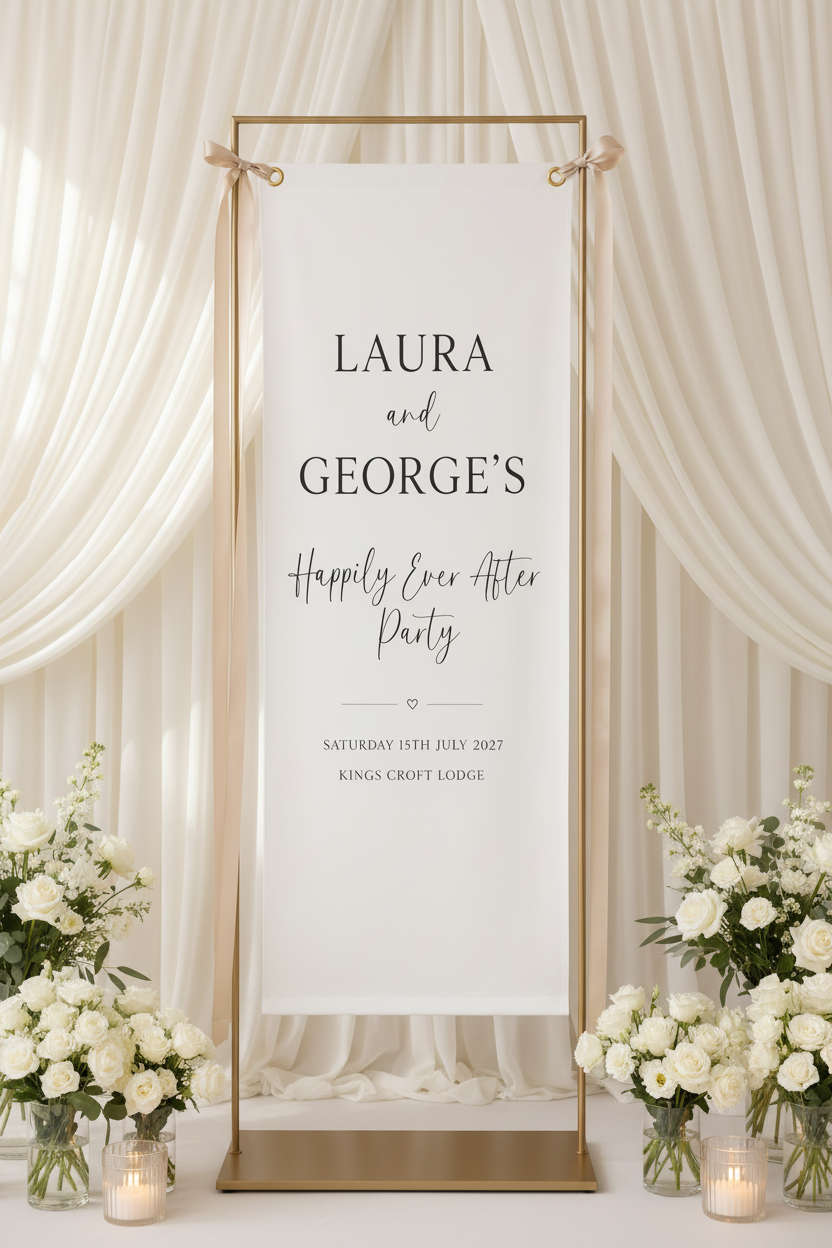 Fabric Signage — Venue