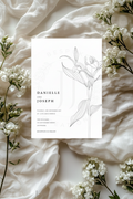The Botanica Wedding Invitation | Botanical Personalised Wedding Stationery