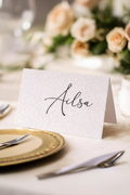 Luxury Personalised Wedding Place Cards | Custom Printed Table Name Cards