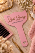 Personalised Beauty Business Photo Prop | Lash, Brow & Salon Branding Paddle