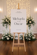 Michaela & Oscar Welcome Sign Mockup