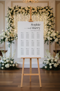 Sophie & Harry Seating Plan Mockup