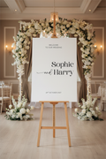 Sophie & Harry Welcome Sign Mockup