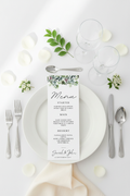 The Menu - Flat Lay Place Setting