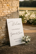 Welcome Board — Outdoor