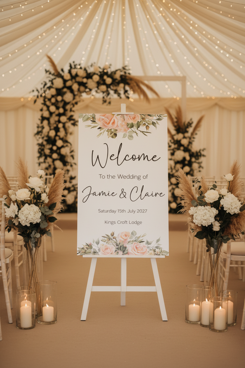 Welcome Sign — Marquee