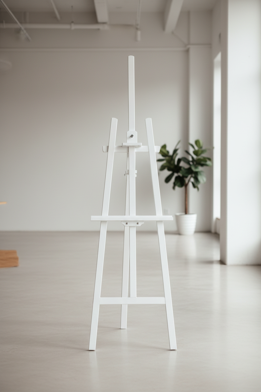 White Easel Clean Lifestyle